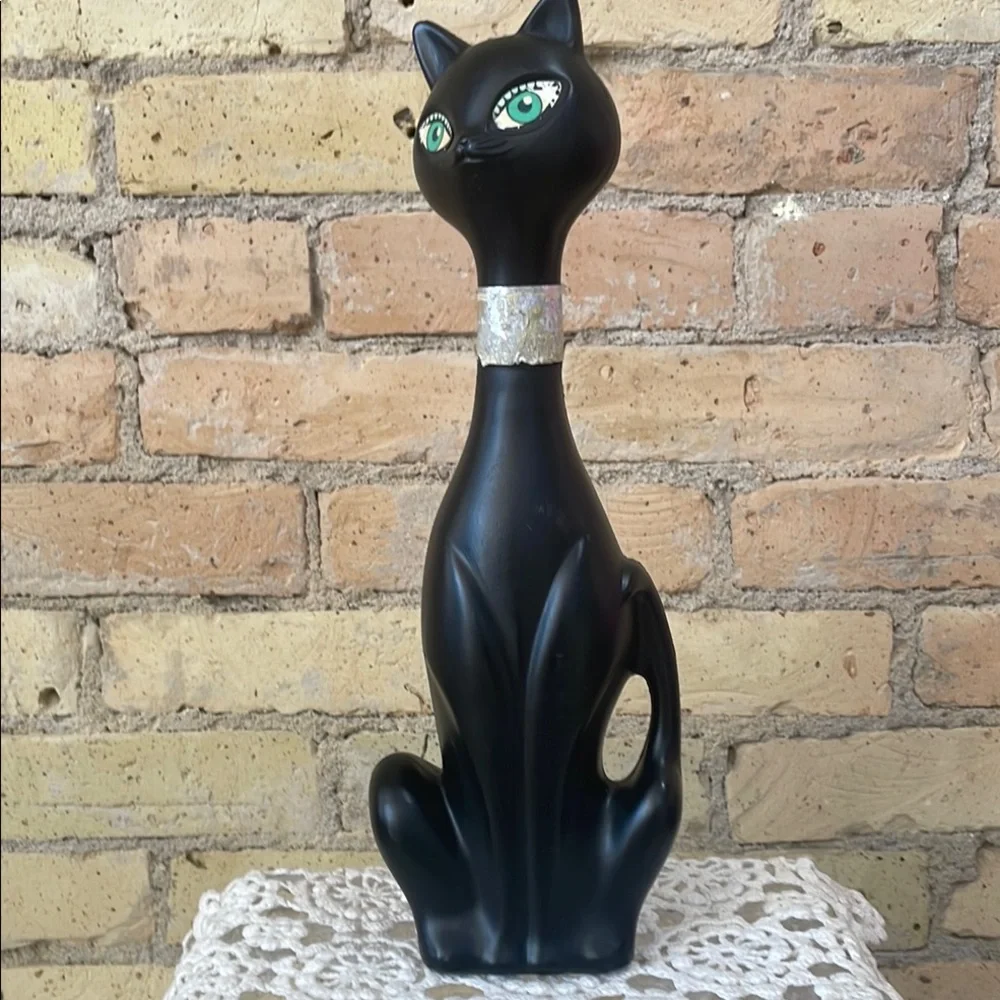 Avon Vintage 60’s Fantasti-Cat MCM Liquid Bubble Bath Bottle. - Picture 1 of 7